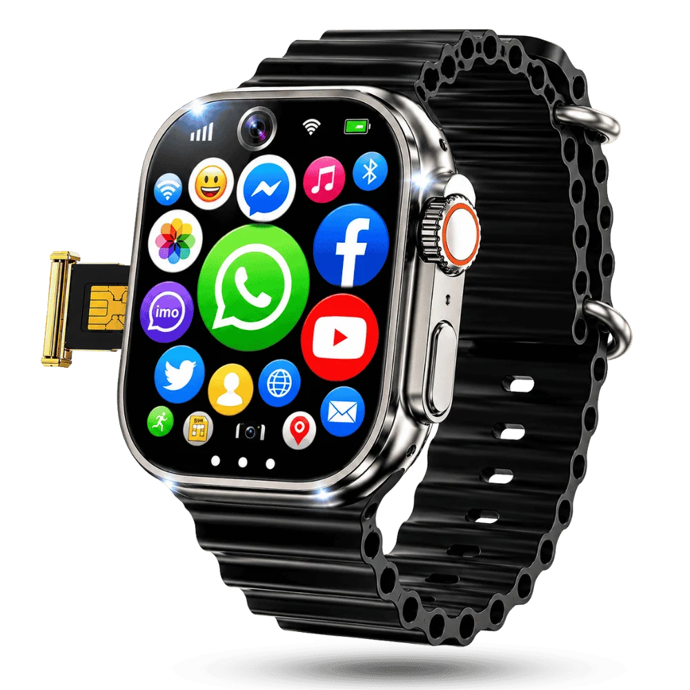 Ultra S9 4G Android Smart Watch – Dual Camera, SIM Support, WhatsApp & YouTube - Image 2