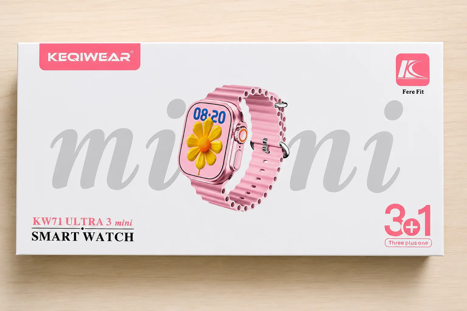 KW71 Ultra 3 Mini Smart Watch – Bluetooth Calling & HD Display - Image 6